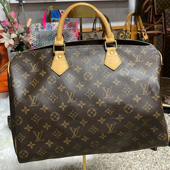 Speedy 35 LOUIS VUITTON - Picture 1 of 8